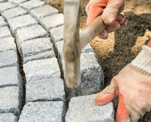 Masonry Walkways in Cleveland Heights